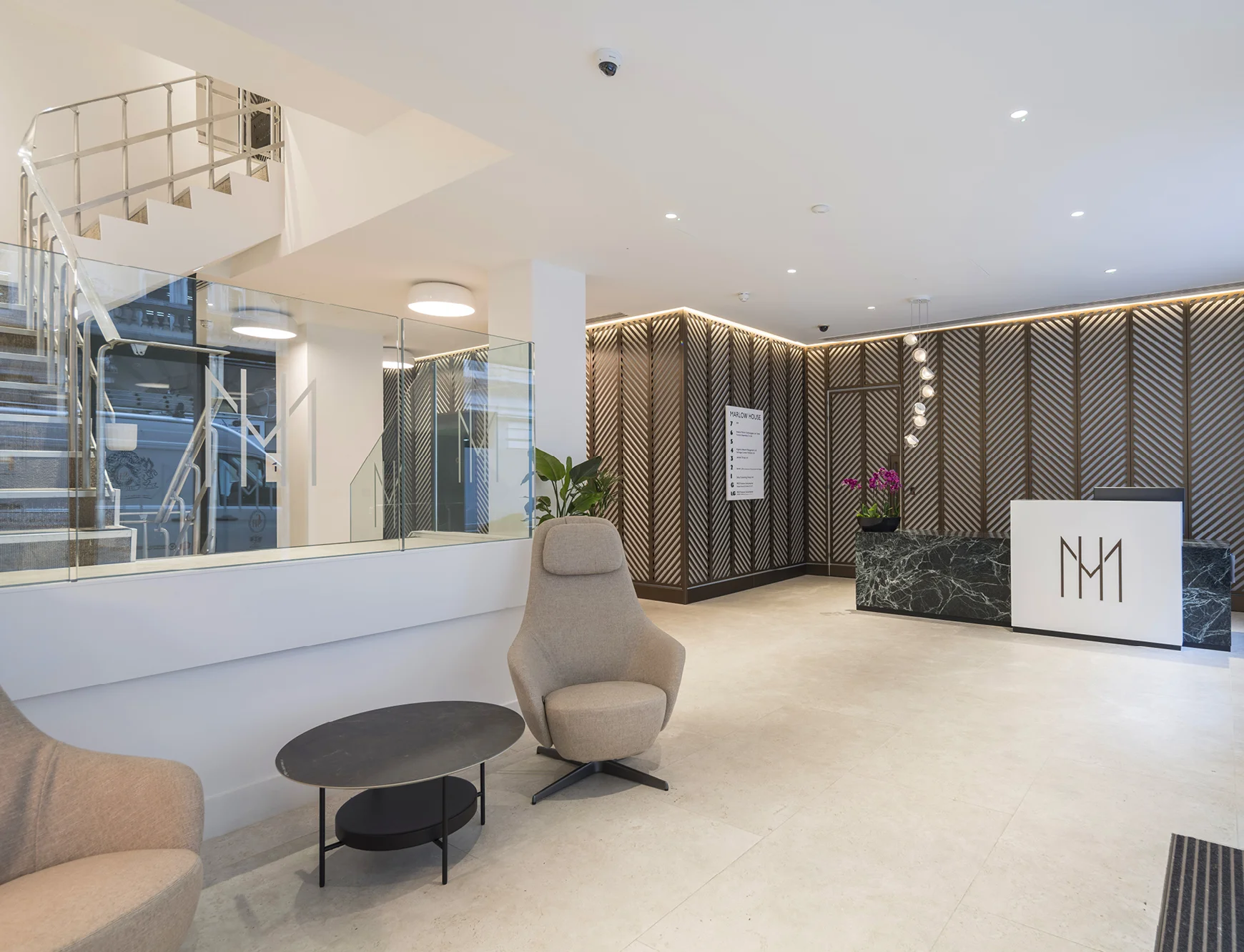 Building reception