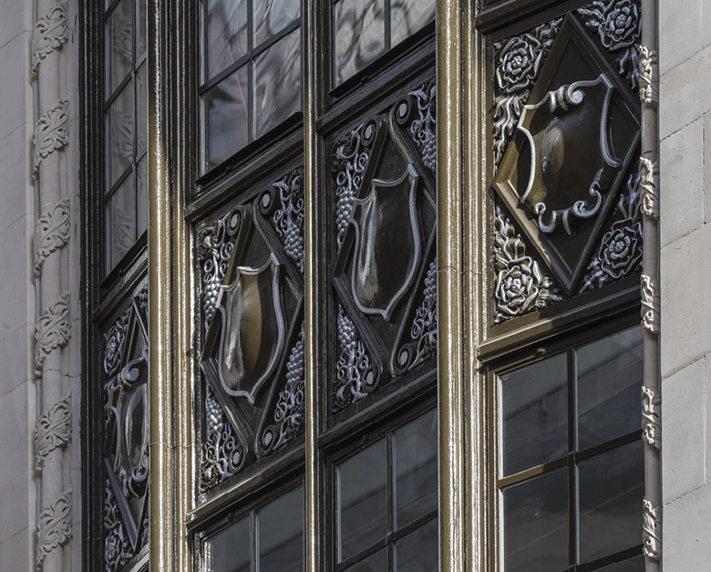 Exterior detail